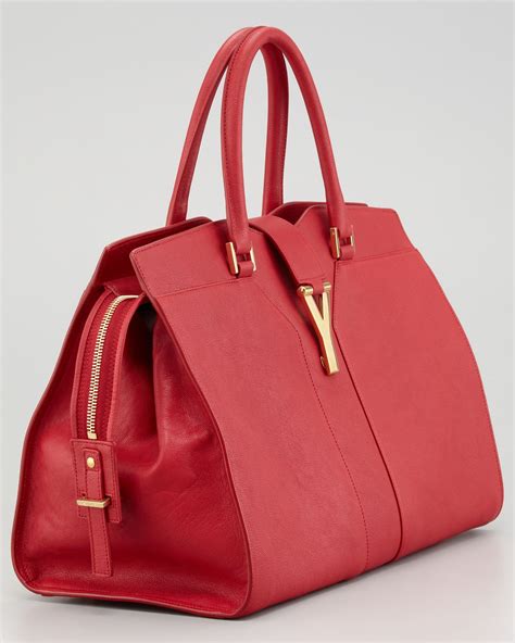 ysl red handbag|yves saint laurent bags red.